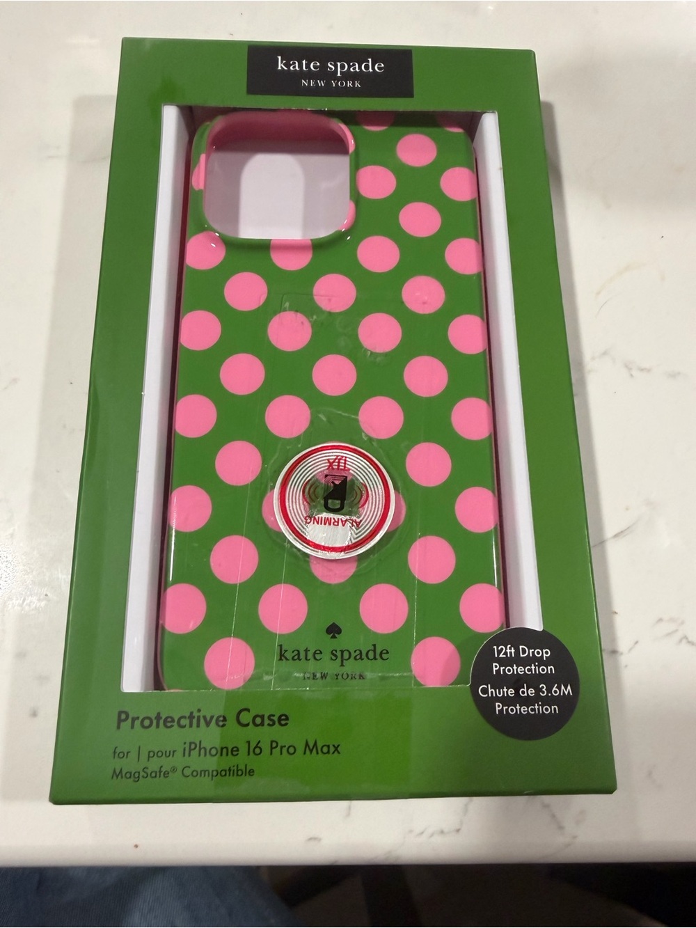 16 PRO MAX KATE SPADE PINK / CORAL PHOE. CASE